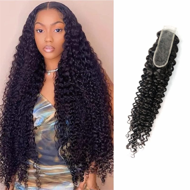 Virgin Human Hair Double Drawn 2x6 Transparent Lace  Closure - 图片 4